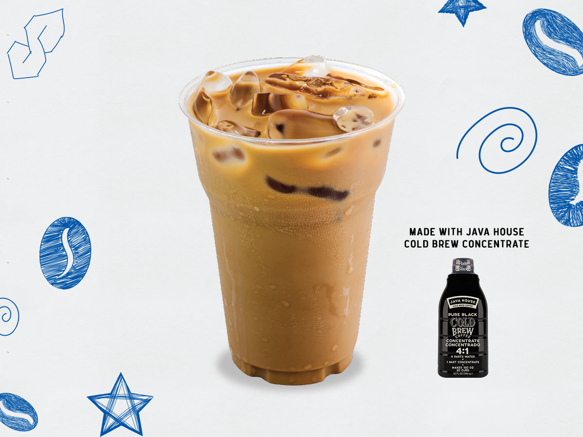 ICED COLD BREW LATTE
