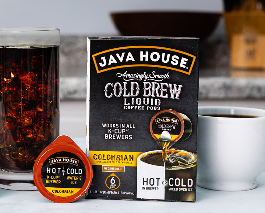 Java House Cold Brew Coffee - Deliciously Smooth Hot or Cold