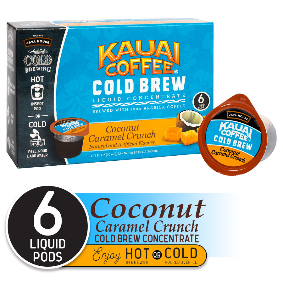 Coconut Caramel Crunch Dual-Use Liquid Coffee Pods